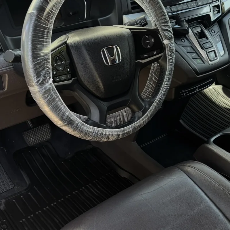 Honda Odyssey front cabin after a full interior detail